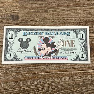 1991 Disney Dollar - Excellent Condition!